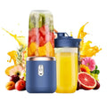 Licuadora Portatil Doble Vaso Para Jugos Y Batidos