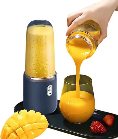 Licuadora Portatil Doble Vaso Para Jugos Y Batidos