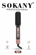 Plancha Cepillo Alisador para Cabello Liso y Sin Frizz
